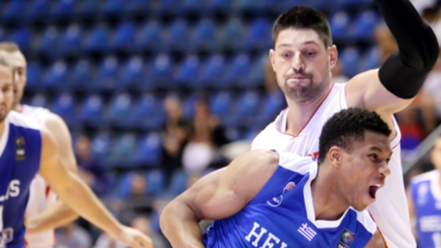 Χωρίς Αντετοκούνμπο κόντρα στη Σερβία η Εθνική