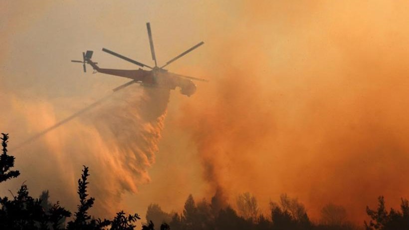 Σε εξέλιξη πυρκαγιά στην Παλαιά Καβάλα