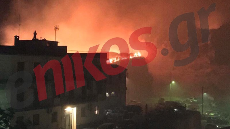 Σε εξέλιξη η φωτιά στο Νέο Φρούριο της Κέρκυρας – ΒΙΝΤΕΟ αναγνώστη