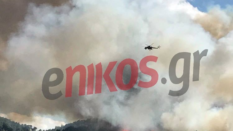 Ενισχύονται συνεχώς οι δυνάμεις της Πυροσβεστικής σε Κάλαμο και Βαρνάβα – ΤΩΡΑ