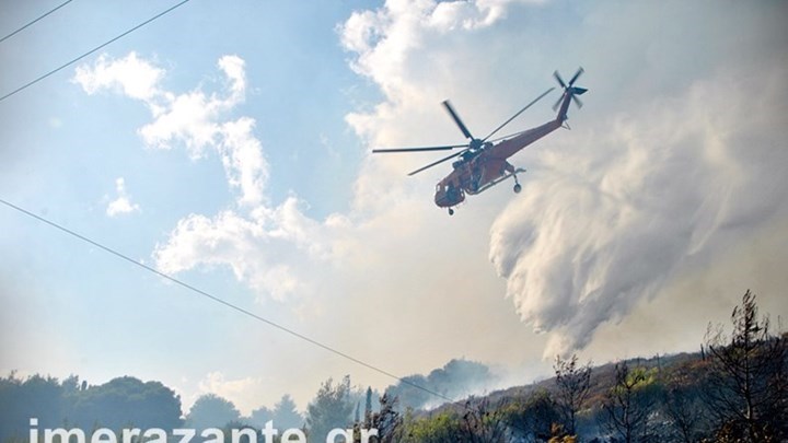 Δήμαρχος Ζακύνθου στον Realfm 97,8: Καλύτερη η εικόνα των πυρκαγιών