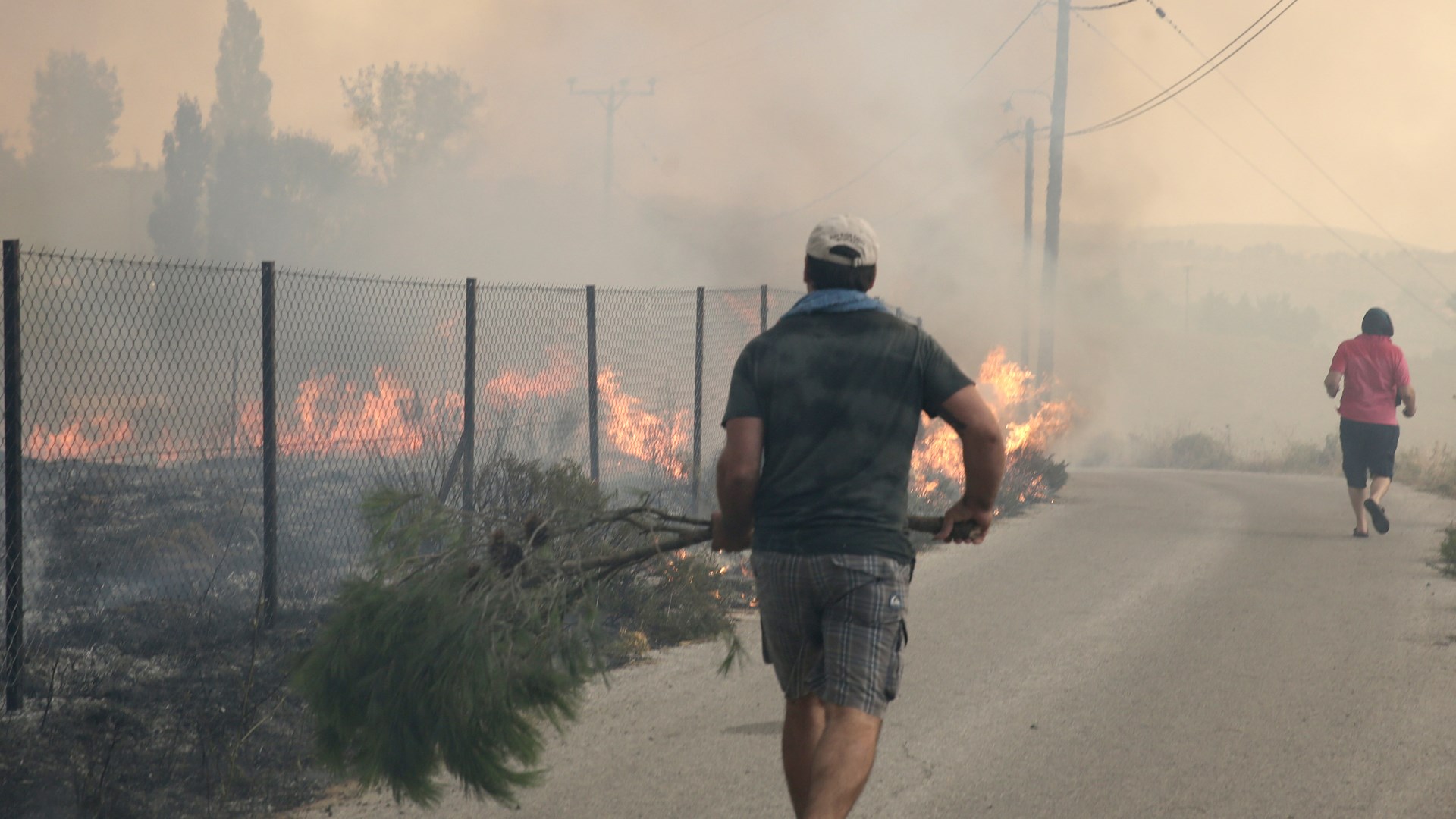 Στις φλόγες η ανατολική Αττική – Το χρονικό της τεράστιας καταστροφής – ΒΙΝΤΕΟ