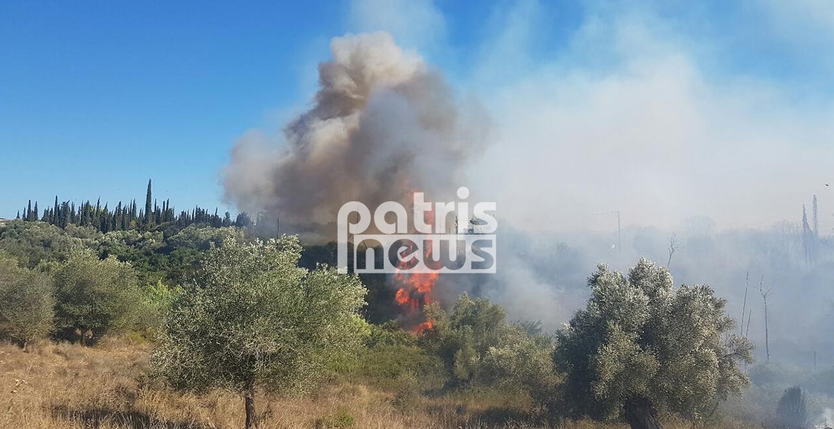 Τέσσερα πύρινα μέτωπα αυτή τη στιγμή στην Ηλεία