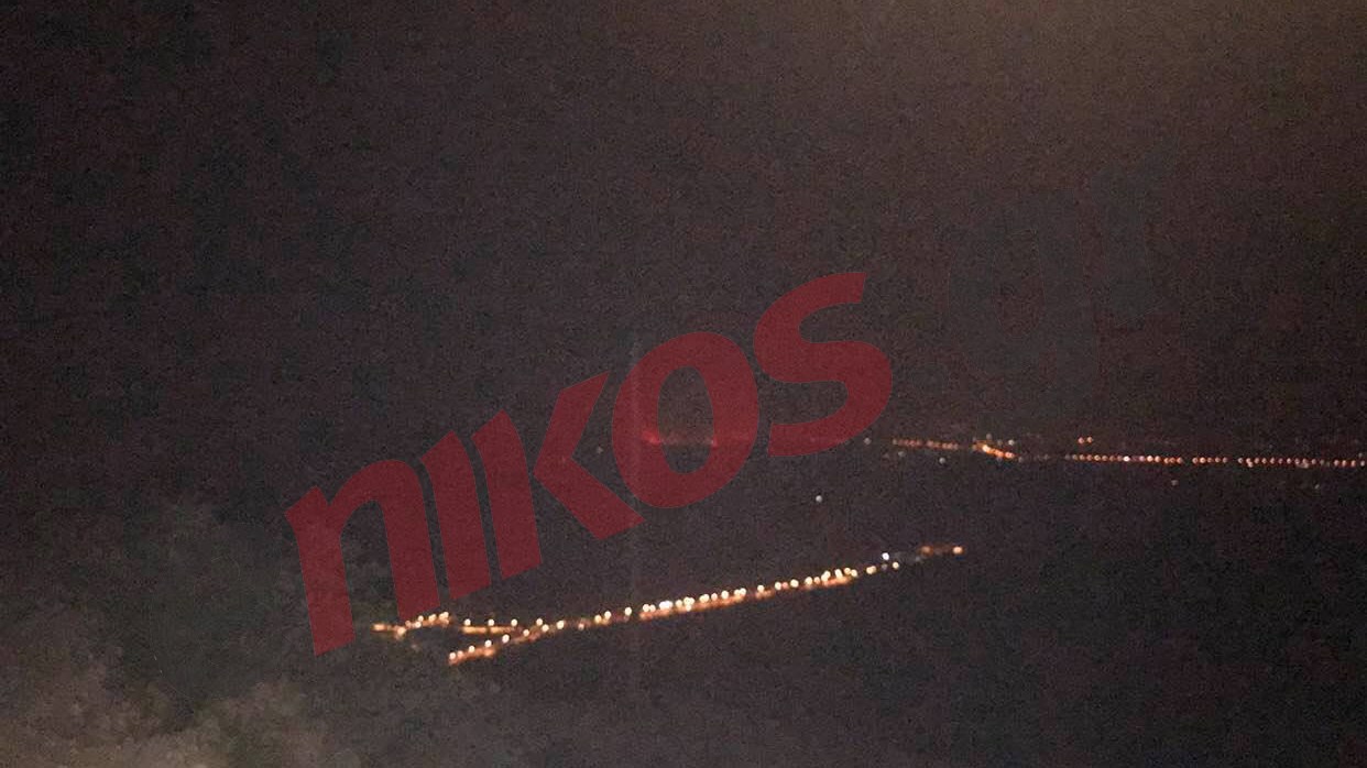 Η μεγάλη πυρκαγιά στον Κάλαμο όπως φαίνεται από την Ιπποκράτειο Πολιτεία – ΦΩΤΟ αναγνώστη