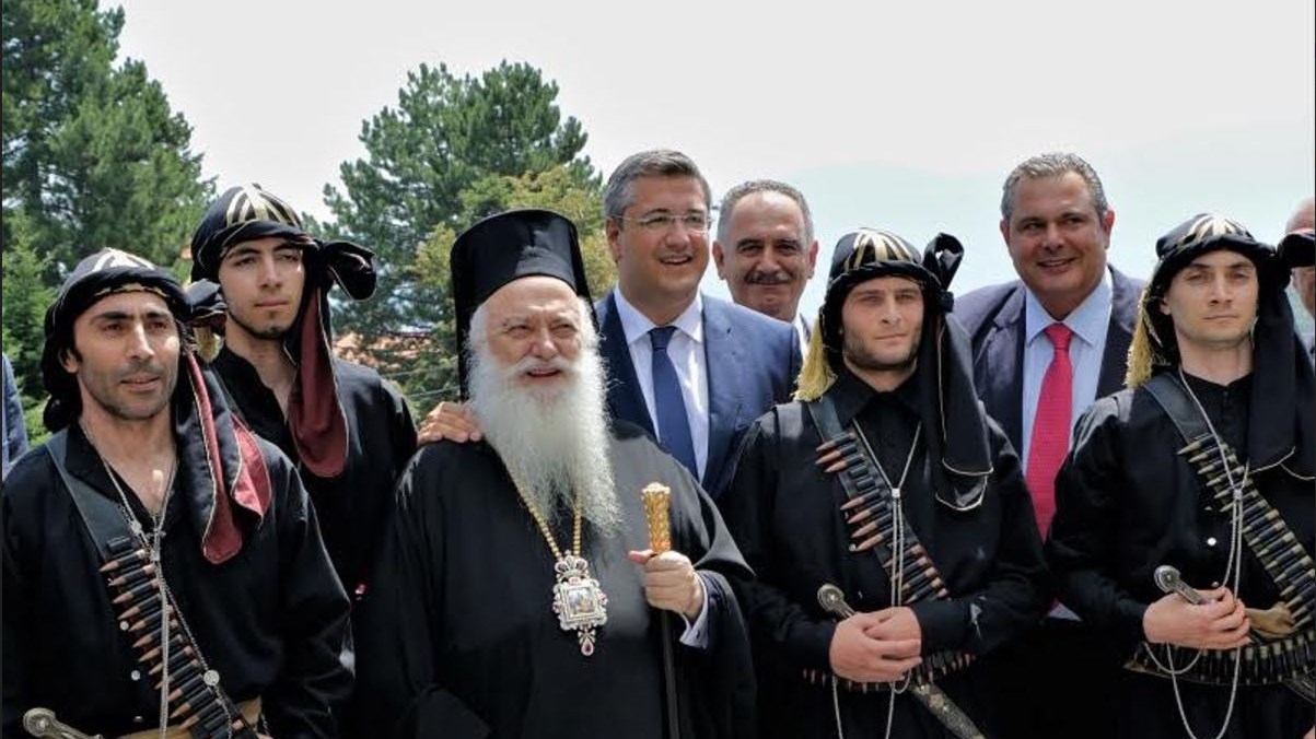 Μήνυμα ενότητας του Τζιτζικώστα από την Παναγία Σουμελά – ΦΩΤΟ