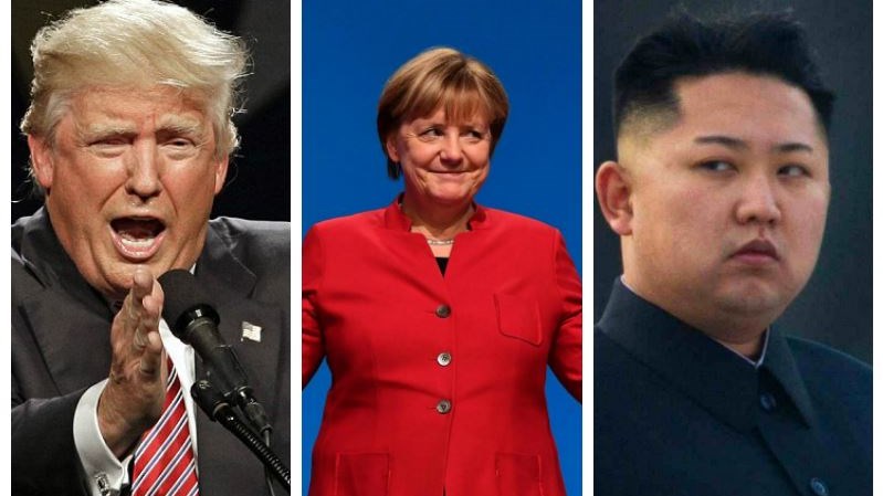 Ο Τραμπ και ο Κιμ «σφάζονται» και στη μέση… η Μέρκελ
