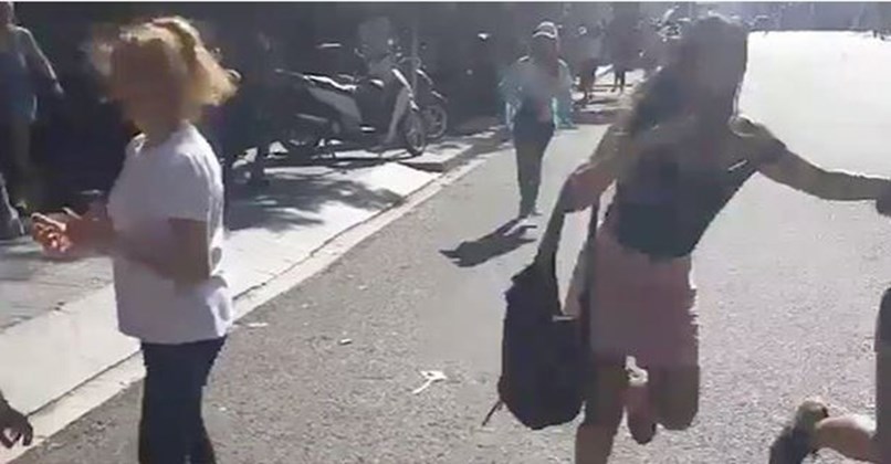 Νέο ΒΙΝΤΕΟ από τον πανικό που επικράτησε στη Βαρκελώνη τη στιγμή της επίθεσης – ΤΩΡΑ