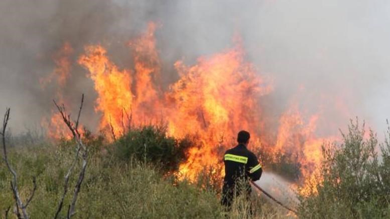 Σε δύσβατη περιοχή η φωτιά στην Κυπαρισσία – Δεν απειλούνται σπίτια