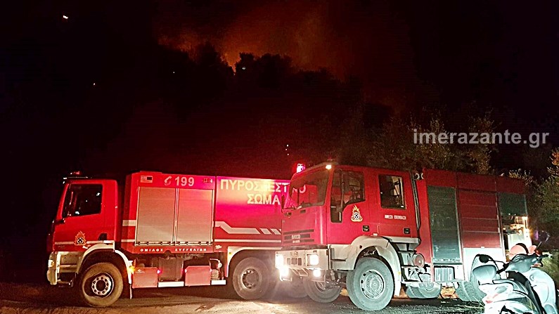 Υπό έλεγχο οι φωτιές στη Ζάκυνθο – ΦΩΤΟ