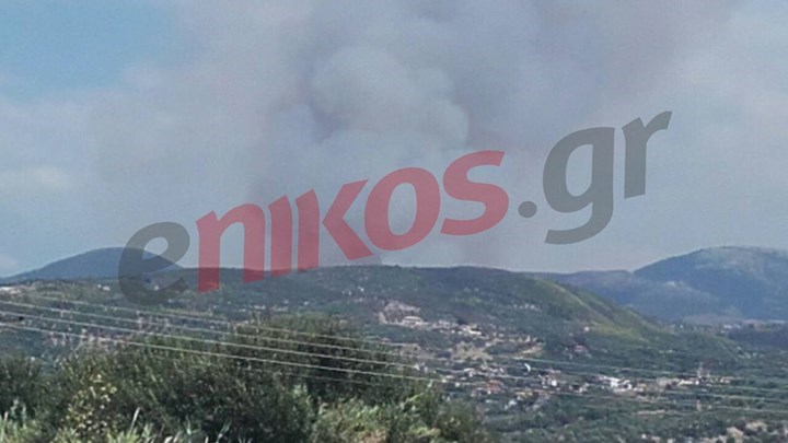 Μαίνονται οι πυρκαγιές σε Ζάκυνθο και Ηλεία