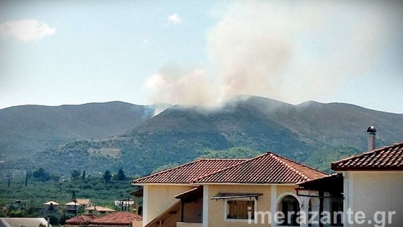 Οι πρώτες εικόνες από τη μεγάλη φωτιά στην Ζάκυνθο – ΦΩΤΟ
