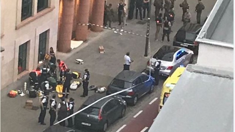 Βέλγιο – Άνδρας επιτέθηκε με μαχαίρι σε στρατιώτες – ΦΩΤΟ