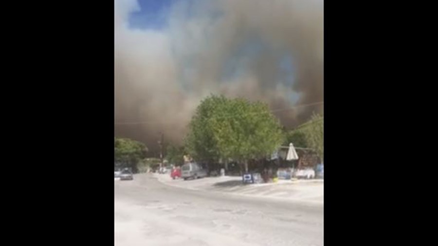 ΒΙΝΤΕΟ από τη μεγάλη φωτιά στη Ζάκυνθο