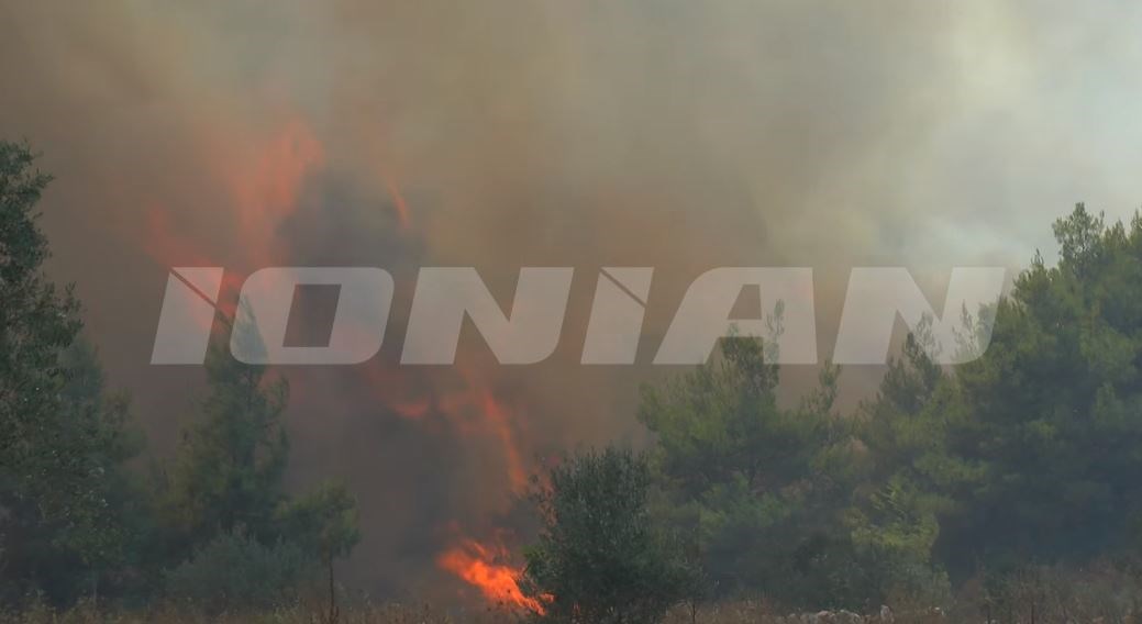 Σε πύρινο κλοιό η Ζάκυνθος – Μαίνεται η πυρκαγιά σε τέσσερα μέτωπα – Κάηκαν σπίτια – ΒΙΝΤΕΟ – ΦΩΤΟ