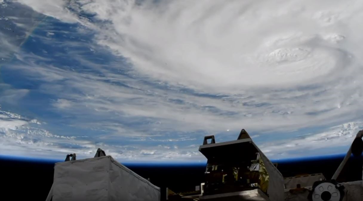 Εντυπωσιακό ΒΙΝΤΕΟ – Ο τυφώνας Χάρβεϊ από το διάστημα