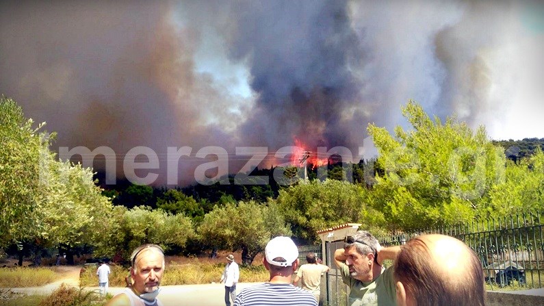 Κάηκαν σπίτια και καταστήματα στη Ζάκυνθο – ΒΙΝΤΕΟ