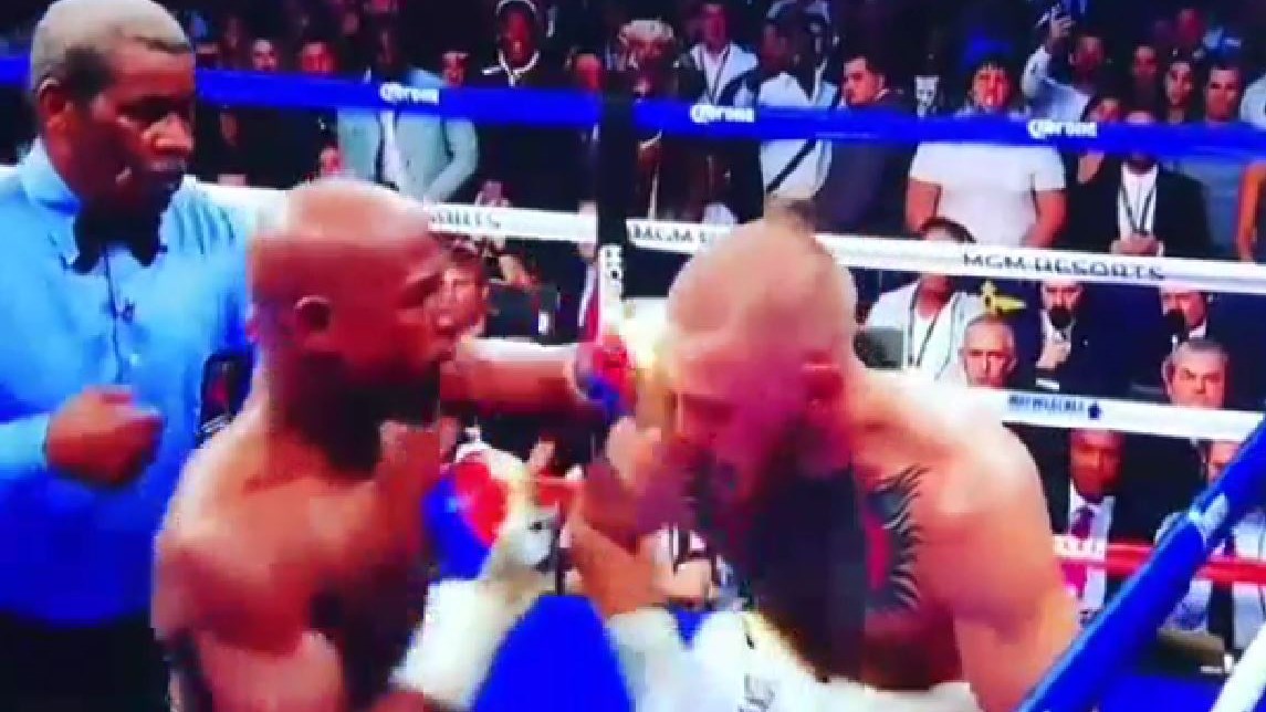 Τα τελευταία χτυπήματα του Μέιγουεδερ στον ΜακΓκρεγκορ που του χάρισαν τη νίκη – ΒΙΝΤΕΟ