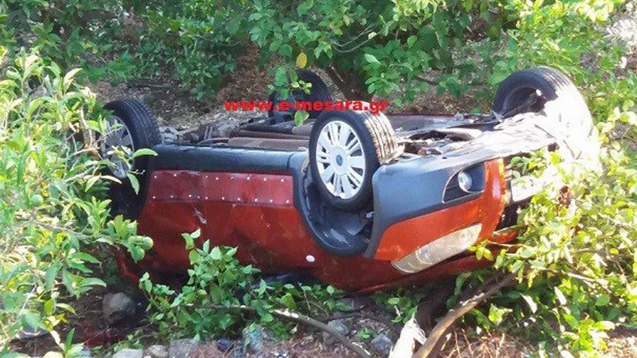 Αυτοκίνητο έπεσε σε γκρεμό εξαιτίας του… αντικριστού