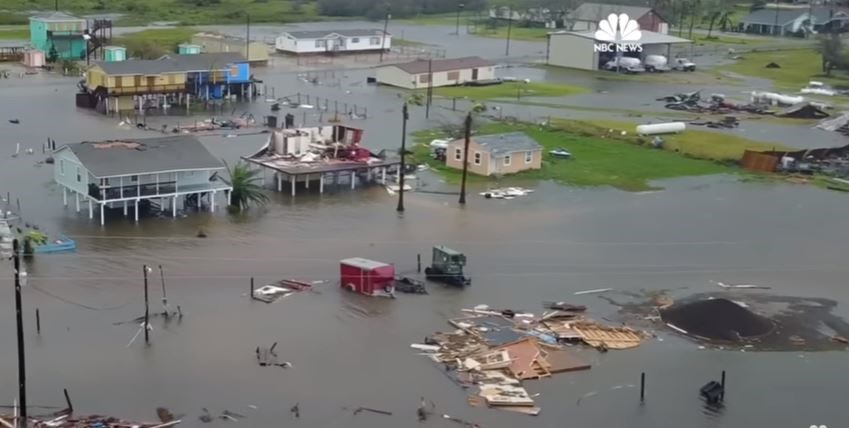 Drone καταγράφει εικόνες βιβλικής καταστροφής από τον τυφώνα Χάρβεϊ – ΒΙΝΤΕΟ
