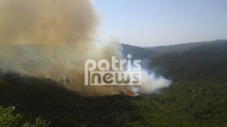Εικόνες από τη μεγάλη φωτιά στην Ηλεία – ΦΩΤΟ