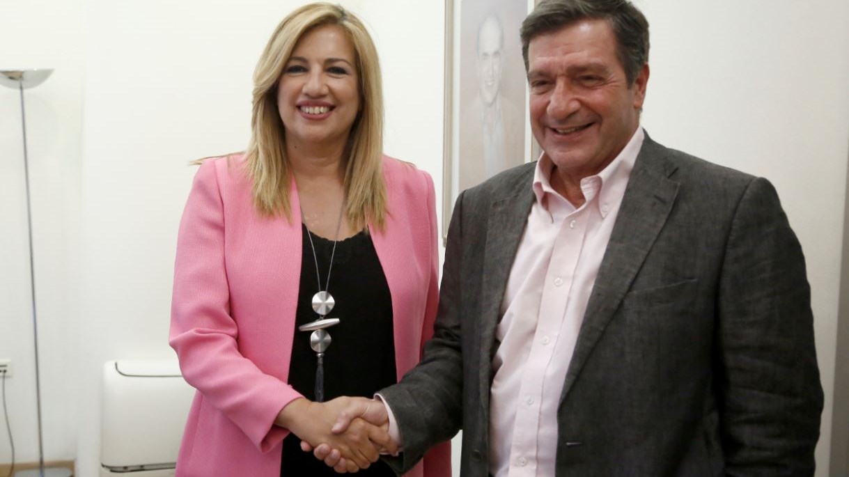 Η συνάντηση Γεννηματά – Καμίνη – ΦΩΤΟ