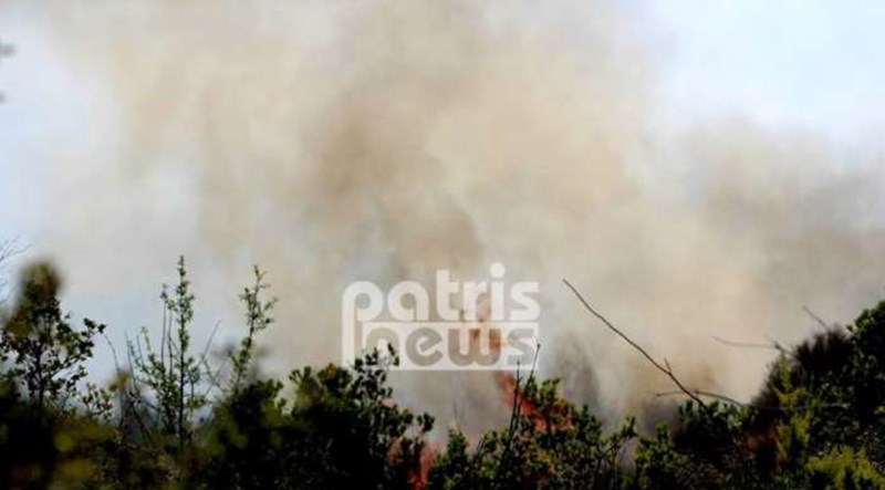 Τραυματίστηκε πυροσβέστης στη φωτιά στην Ηλεία