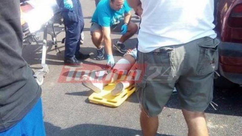 Σοβαρό τροχαίο με δύο τραυματίες στην Πάτρα – ΦΩΤΟ