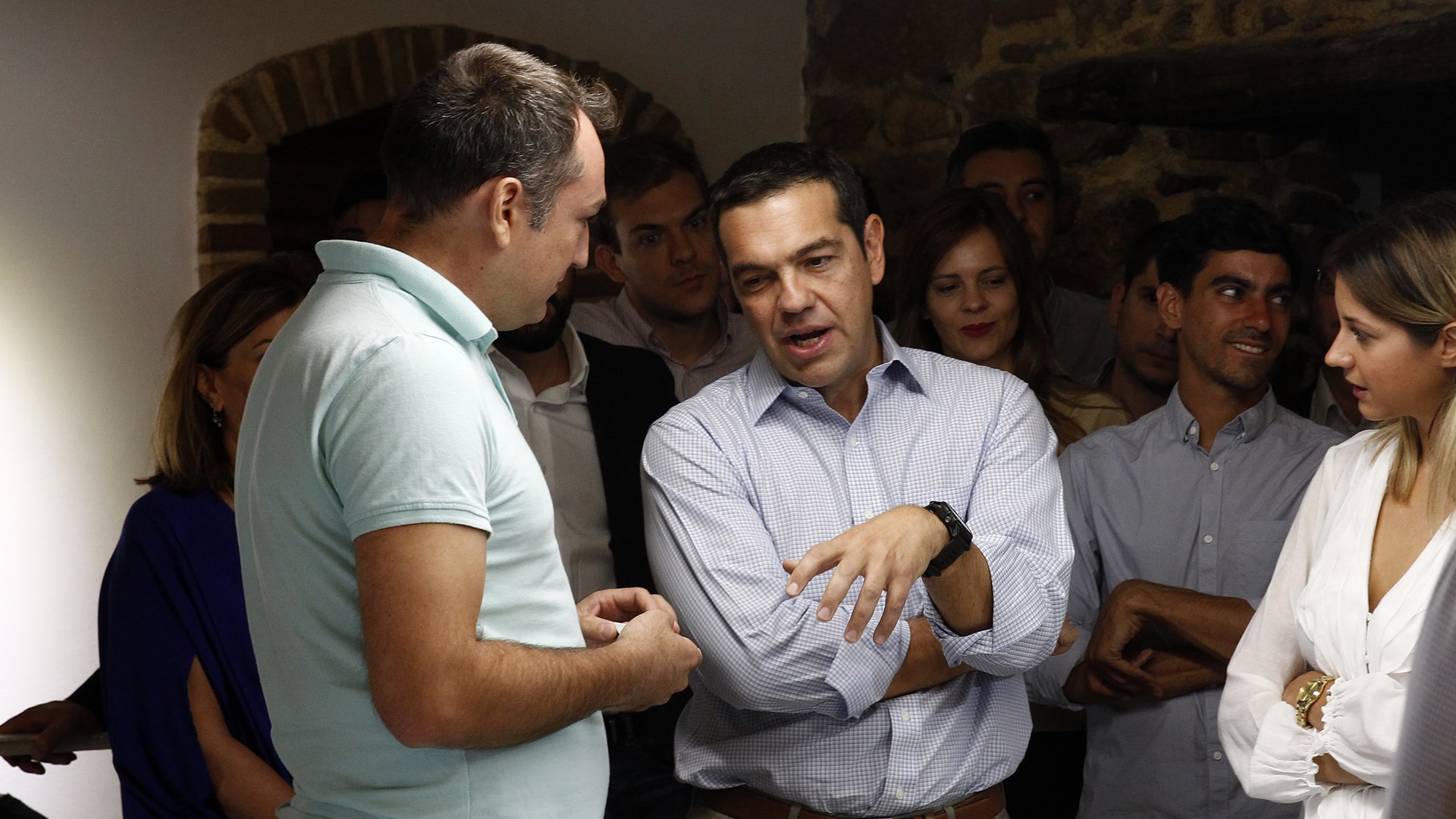 Καρέ – καρέ η επίσκεψη του Πρωθυπουργού στο Impact hub για την επιχειρηματικότητα – ΦΩΤΟ