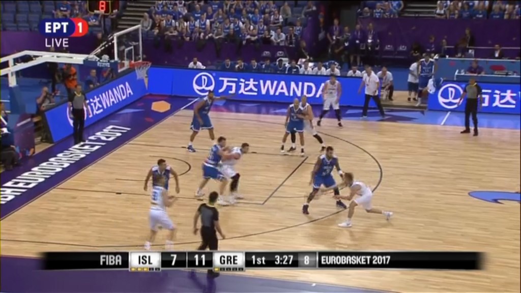 Ισλανδία – Ελλάδα 10-26 (10′)