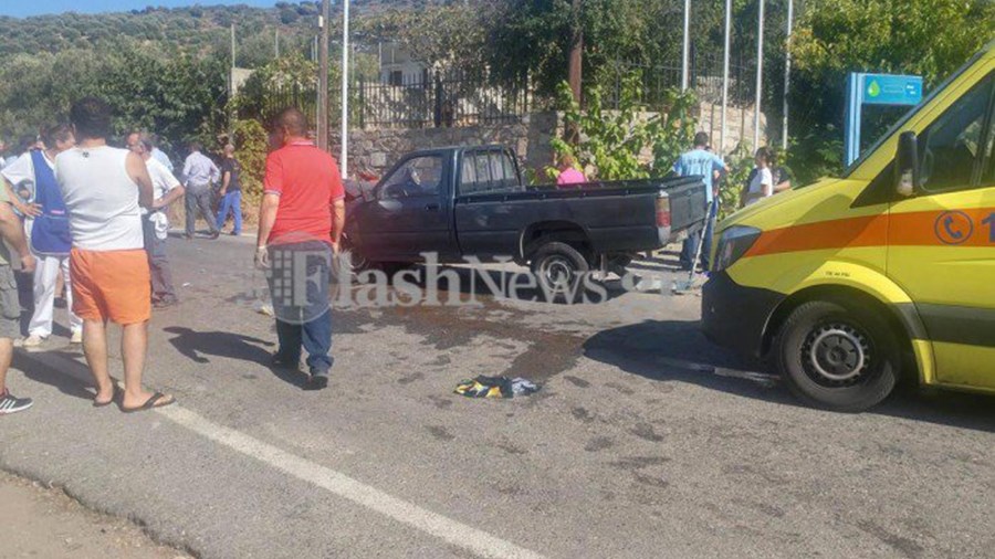 Νέο τροχαίο δυστύχημα στην Κρήτη – ΦΩΤΟ