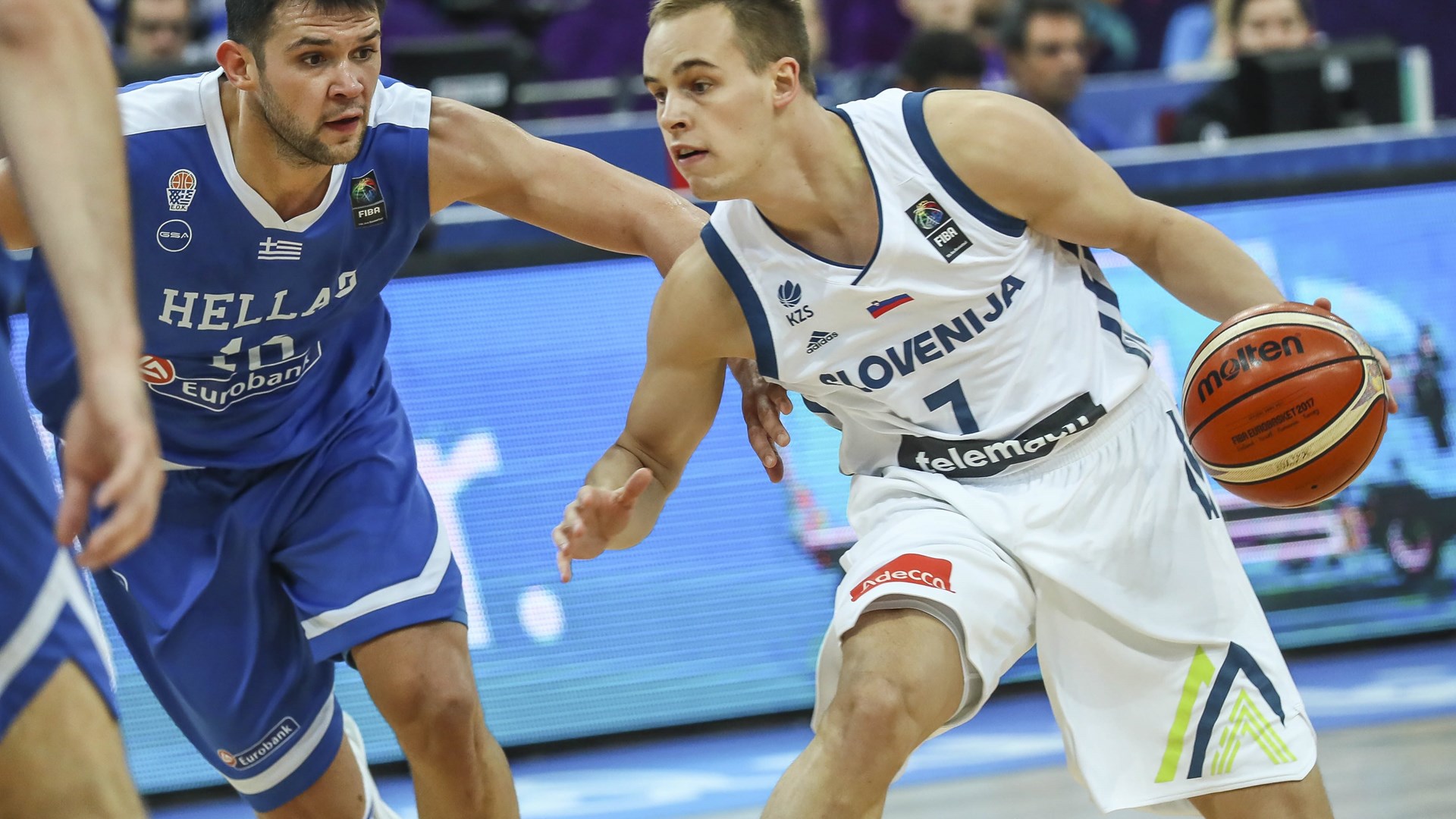 Σλοβενία – Ελλάδα 52-58 (30′)