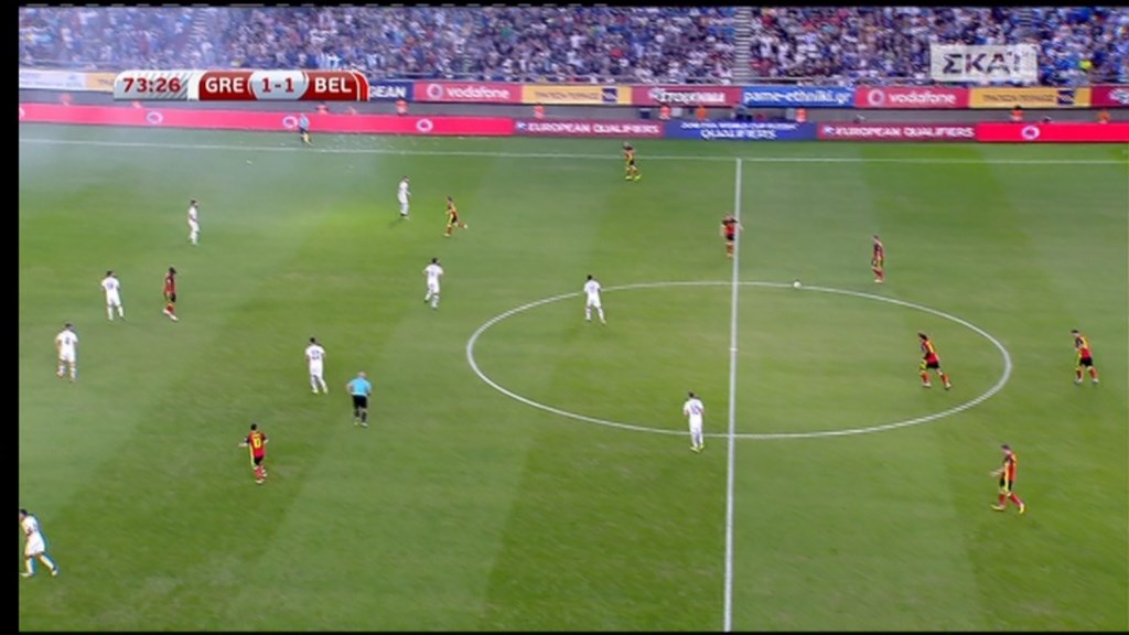 Ελλάδα – Βέλγιο 1-1 (70′)