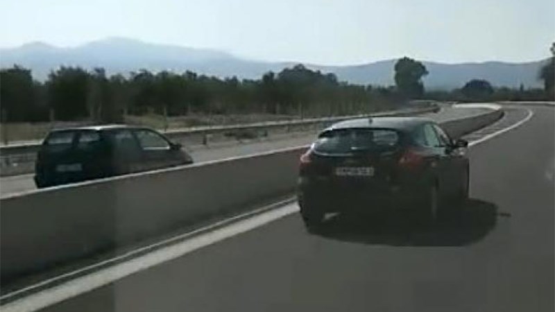 Οδηγός μπήκε ανάποδα στην Εθνική Οδό Καλαμάτας – Κόρινθου και προκάλεσε πανικό – ΒΙΝΤΕΟ