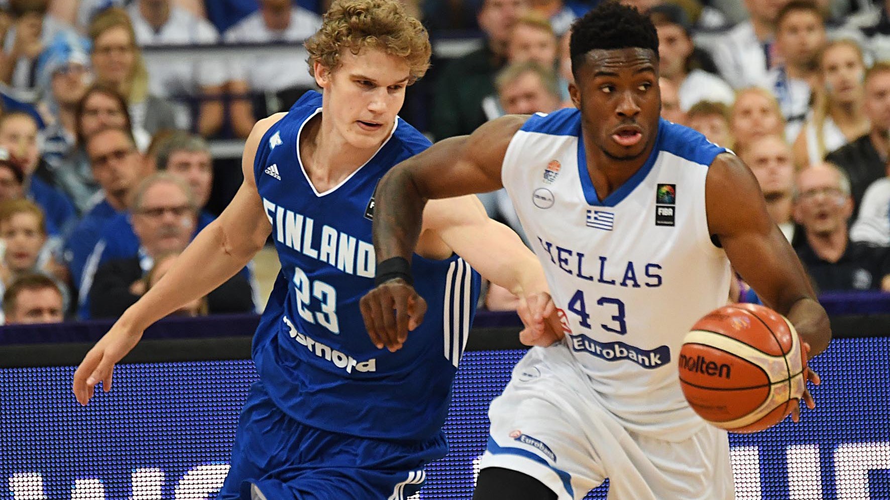 Ελλάδα – Φινλανδία 52-67 (30′)