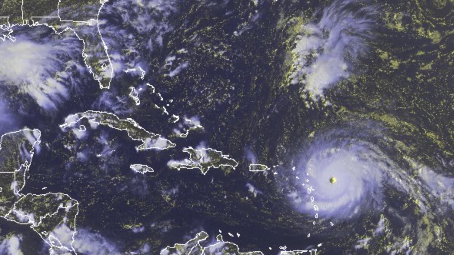 Εντυπωσιακό ΒΙΝΤΕΟ – Ο κυκλώνας Ίρμα από το διάστημα