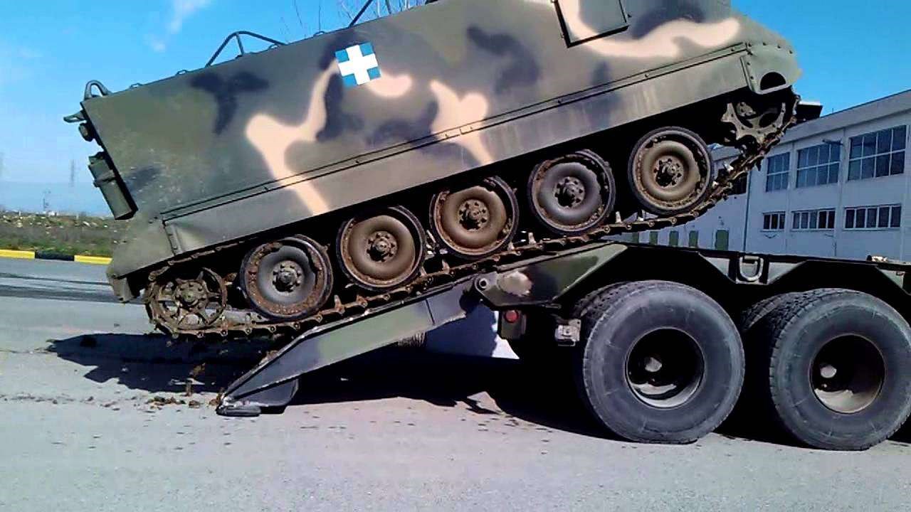 Ατύχημα με τεθωρακισμένο στον Έβρο – Τραυματίστηκε ελαφρά ένας υπολοχαγός