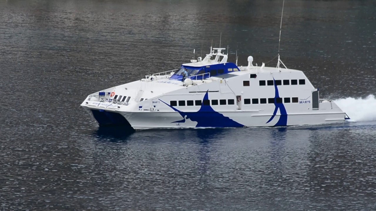 Έτσι προσέκρουσε το πλοίο στο λιμάνι της Σίφνου