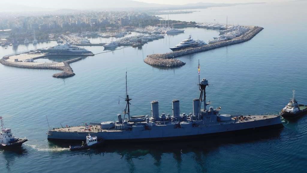Το θωρηκτό “Αβέρωφ” βγαίνει στο Αιγαίο – Πότε και γιατί αποπλέει