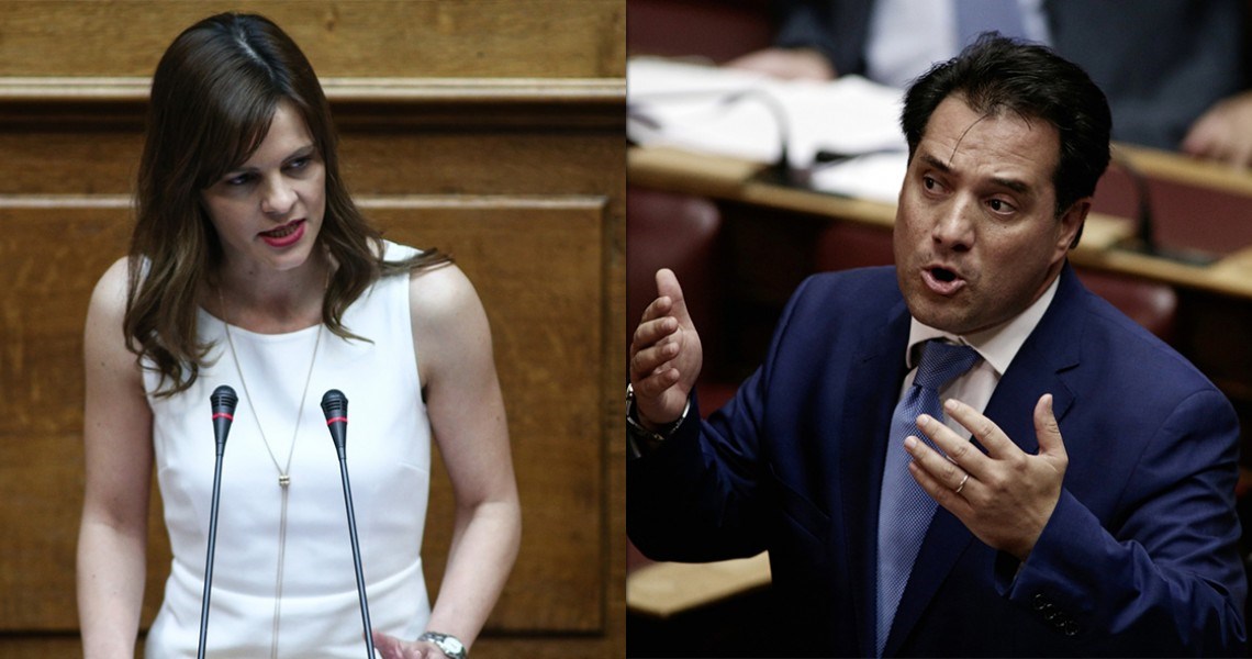 Άγρια κόντρα Αχτσιόγλου με Άδωνι και Δένδια στη Βουλή – ΒΙΝΤΕΟ