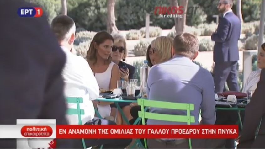 Ο καφές της Μπέτυς Μπαζιάνα με την Μπριζίτ στην Ακρόπολη – ΒΙΝΤΕΟ