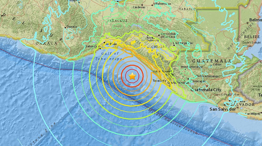 Ισχυρός σεισμός 8 Ρίχτερ στο Μεξικό – Προειδοποίηση για τσουνάμι σε οκτώ χώρες