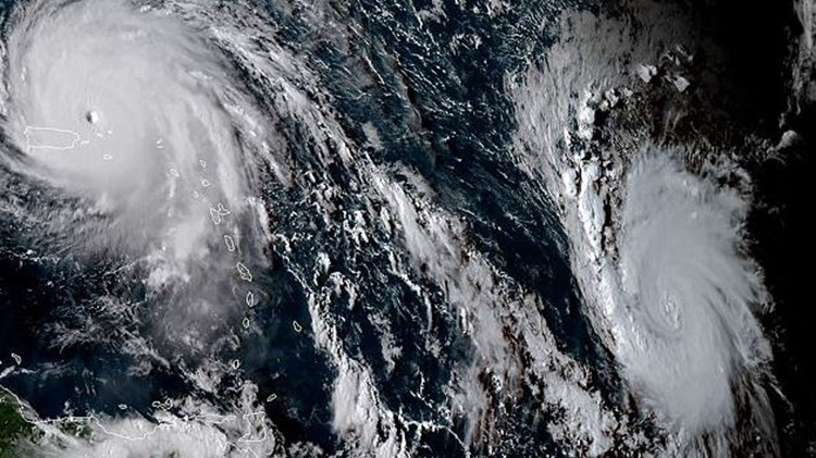 Εντυπωσιακή εικόνα από το διάστημα – Τρεις κυκλώνες σε μία φωτογραφία