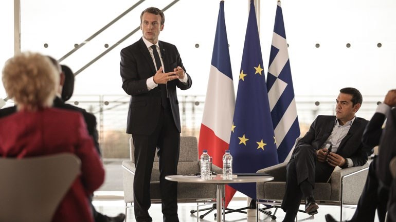 Το παρασκήνιο της συνάντησης Μακρόν – Τσίπρα με Γάλλους και Έλληνες επιχειρηματίες
