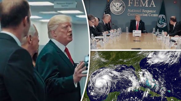 ΗΠΑ: Ο Τραμπ επικύρωσε τον νόμο για έκτακτη οικονομική ενίσχυση των πληγέντων από τον τυφώνα Χάρβεϊ