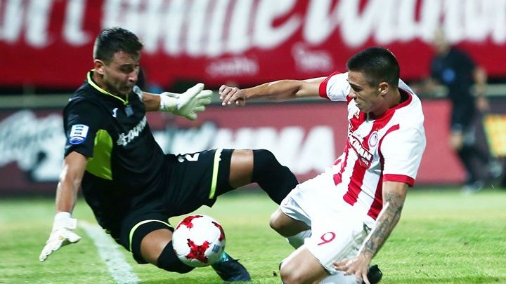 Oλυμπιακός – Σπόρτινγκ 0-1 (2′)