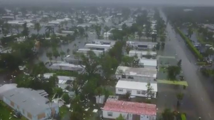 ΒΙΝΤΕΟ σοκ – Drone καταγράφει εικόνες βιβλικής καταστροφής από τον κυκλώνα Ίρμα στη Φλόριντα