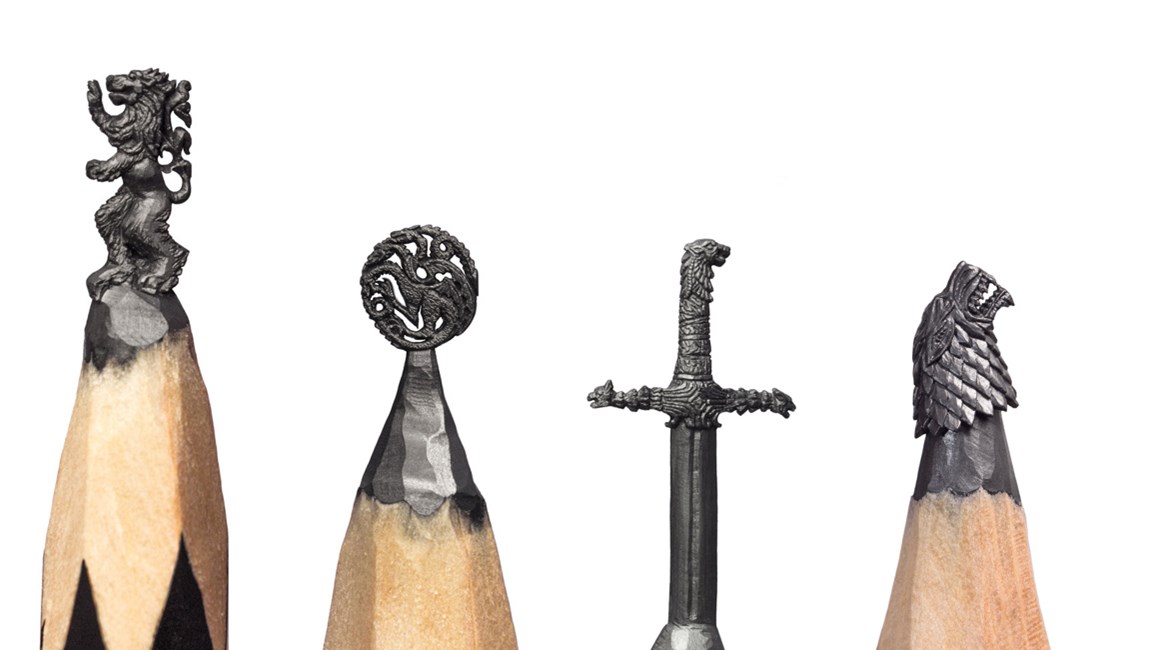 Εκπληκτικές μινιατούρες από το “Game of Thrones” σε… μύτες μολυβιών – ΦΩΤΟ