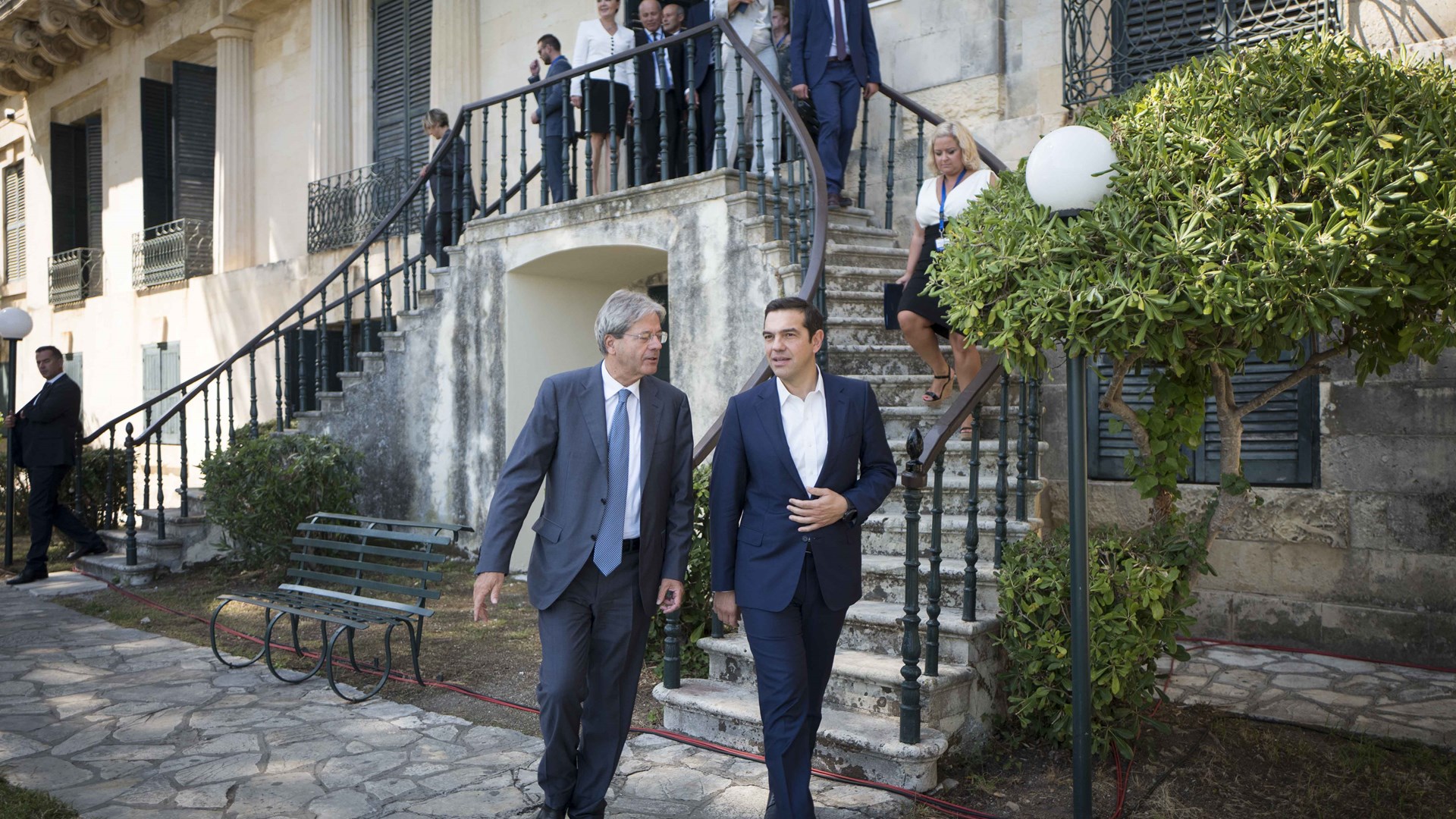 Η κοινή δήλωση Ελλάδας – Ιταλίας στην 1η Διακυβερνητική Σύνοδο στην Κέρκυρα