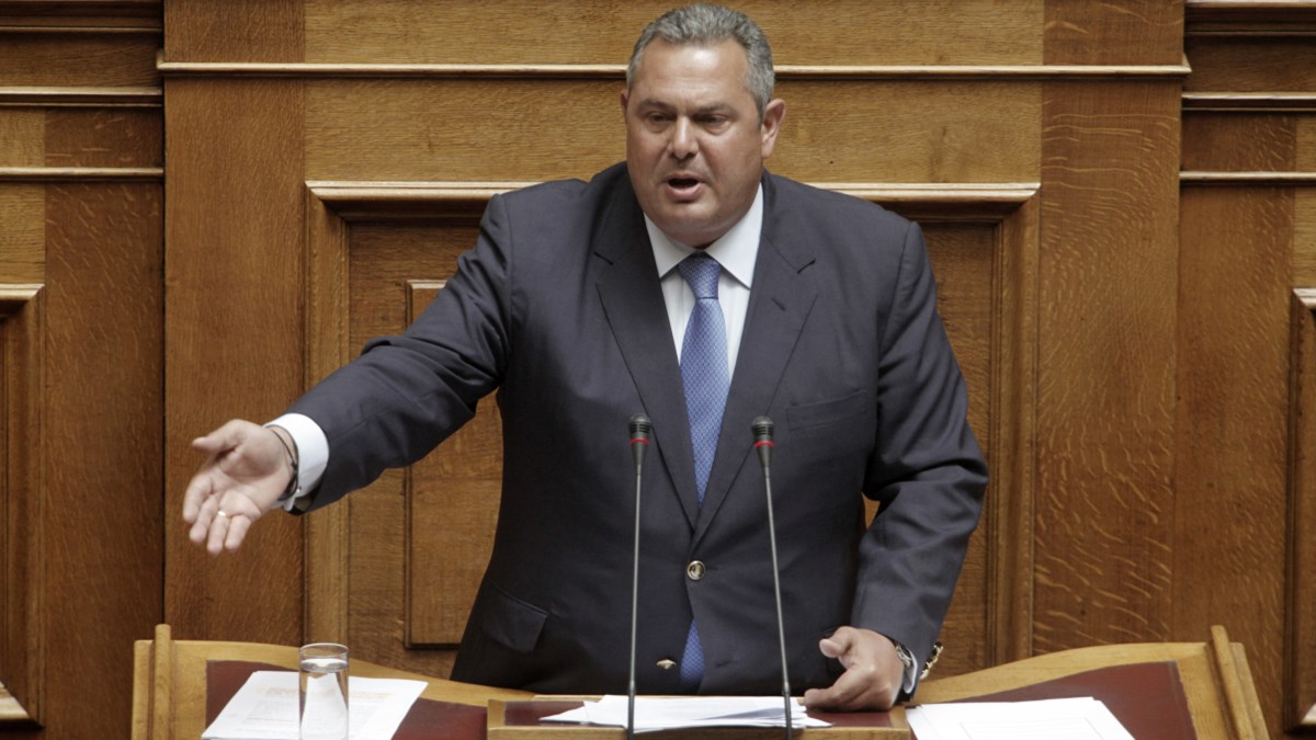 Δήλωση Καμμένου για την αρχειοθέτηση των καταγγελιών Γιαννουσάκη