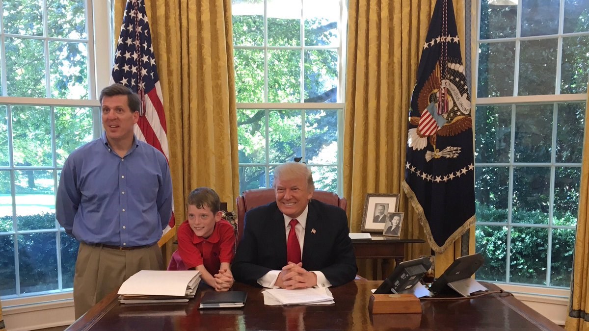 Δείτε ποιο ήταν το όνειρο ενός 11χρονου θαυμαστή του Τραμπ – ΒΙΝΤΕΟ